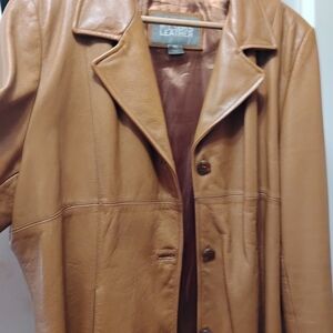 Wilson's Leather Jacket Women. Size XL